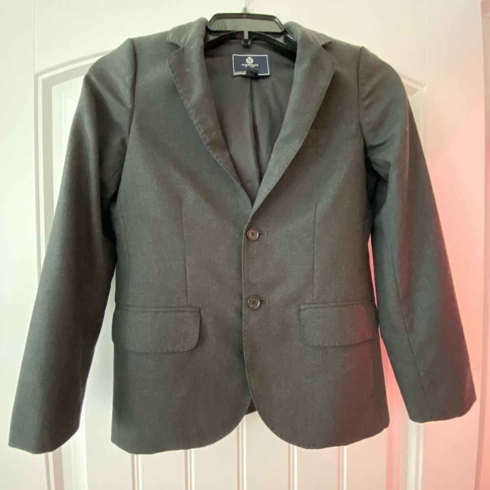 J Crew Boys Suit Jacket Blazer Lightweight Dress Coat Boys Size 10
